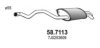 VW 7J0253609L End Silencer